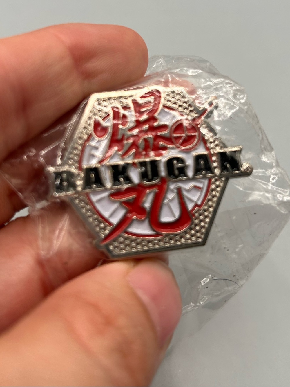 Bakugan Battle Brawlers Game Logo Enamel Pin Battle Box Pinback New